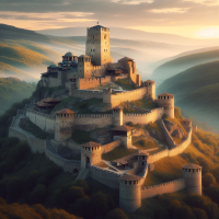 Capture the majesty of Tsarevets Fortress, the symbolic heart of the Second Bulgarian Empire